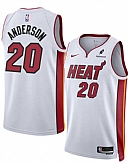 Men's Miami Heat #20 Kyle Anderson White 2025 Association Edition Swingman Stitched Jersey Dzhi,baseball caps,new era cap wholesale,wholesale hats